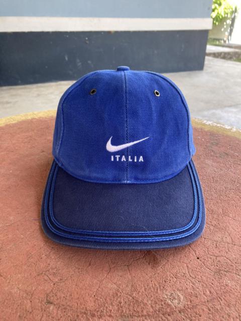 Vintage Cap Nike Italia Big Swoosh 90’s Blue