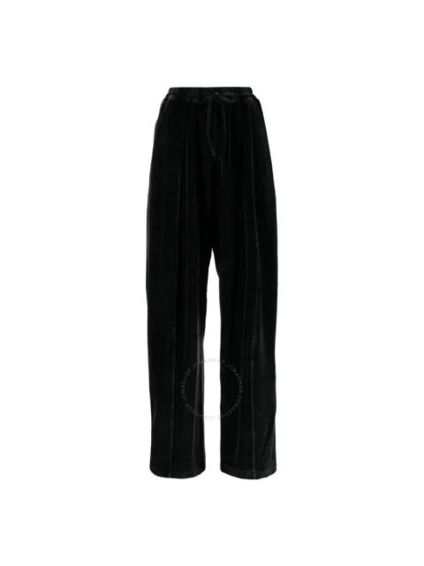 T by Alexander Wang Articulated Velour Track Pants