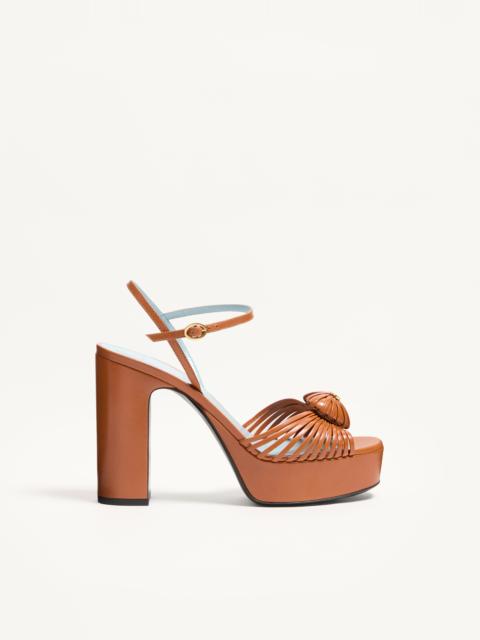 Valentino SANDAL ROYAL PLATFORM SANDAL IN KIDSKIN 115MM