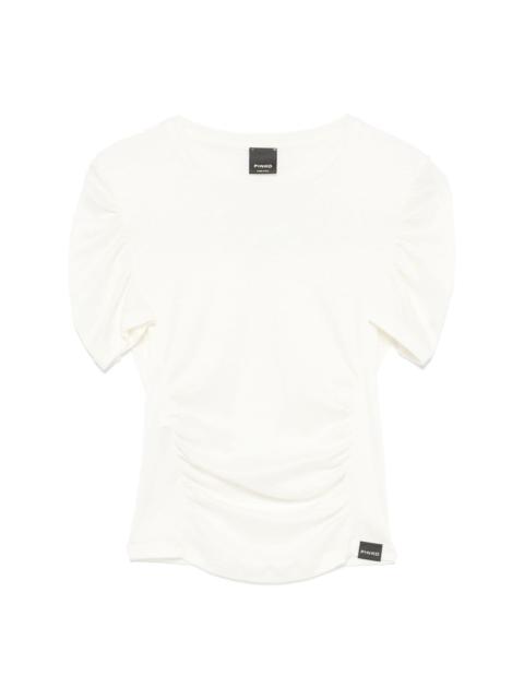 ruched-detailing T-shirt