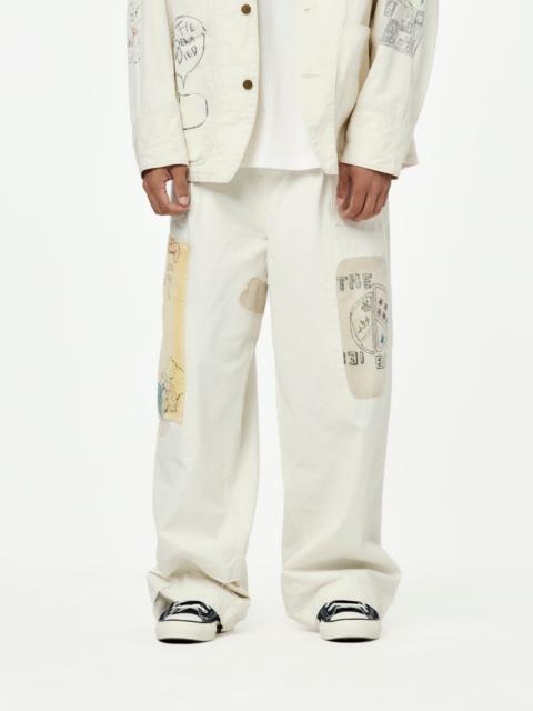Kapital ROUGH-FACE TWILL FATIGUE BAGGY PANTS (RUSHWEEK REMAKE)