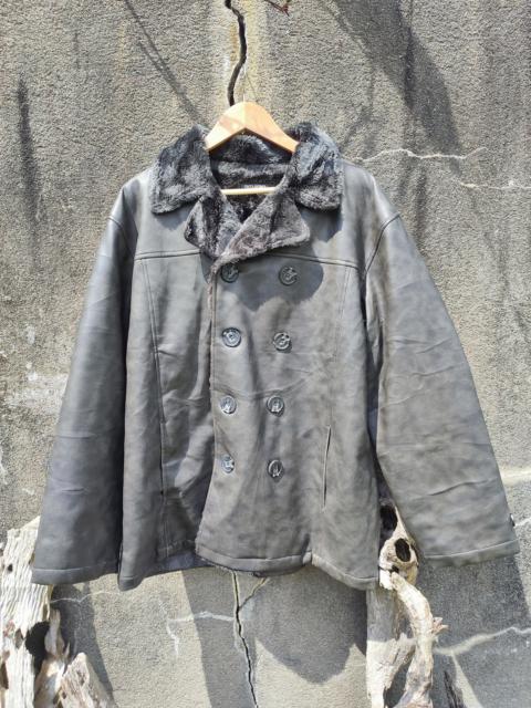 Other Designers Designer - Italian Designer Festa Uomo Synthetic Leather Jacket