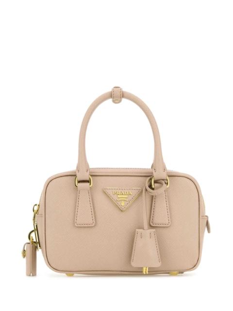 Prada Prada Women Sand Leather Handbag