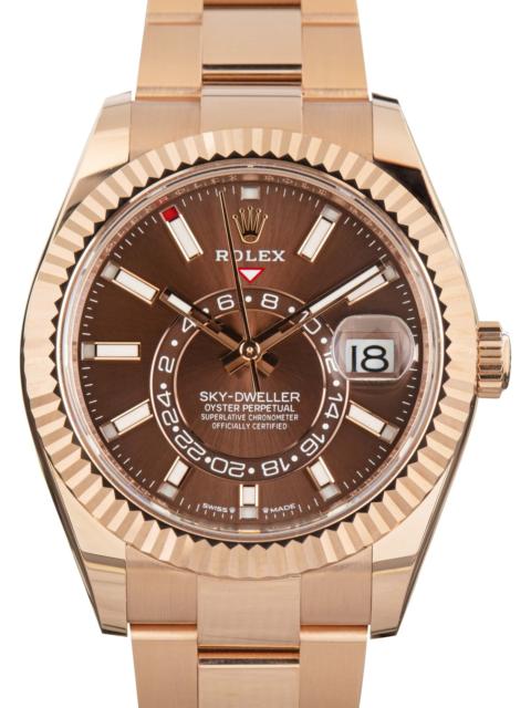 ROLEX Rolex Sky-Dweller Ref 336935 Chocolate Dial