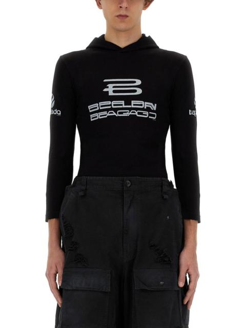 Balenciaga Men Hooded T-Shirt
