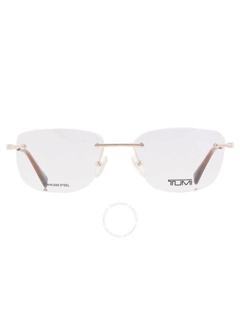 Tumi - Tumi Demo Rectangular Men's Eyeglasses VTU020 0594 56