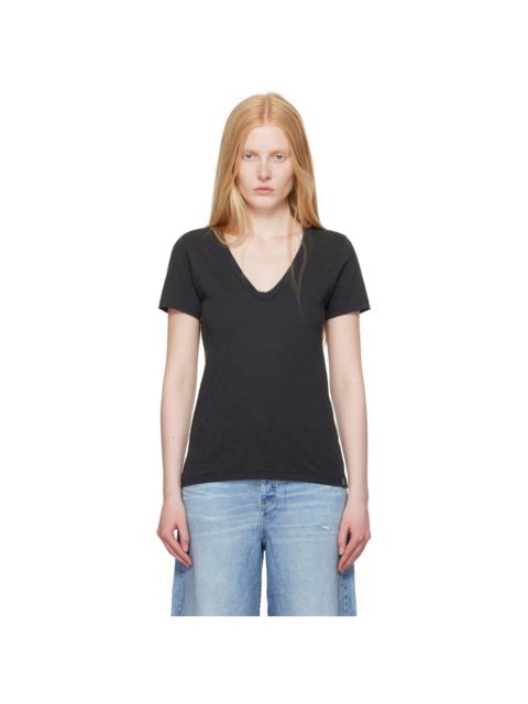rag & bone Black 'The Slub' T-shirt