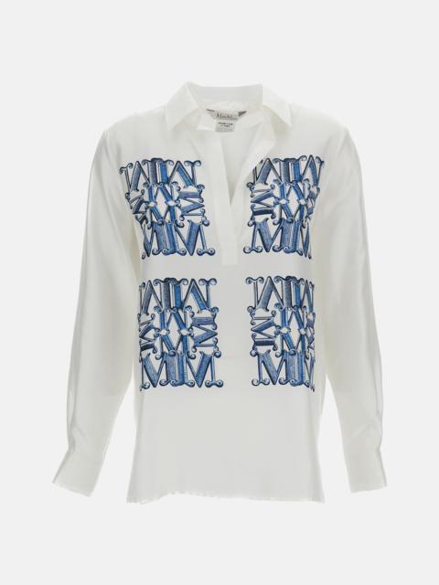 Max Mara Max Mara Women Printed Silk Shirt