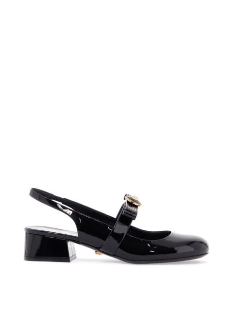 VERSACE Versace gianni ribbon slingback