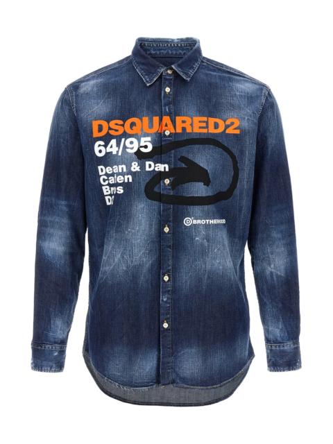 DSQUARED2 '6495 Arrow R Dan' denim shirt