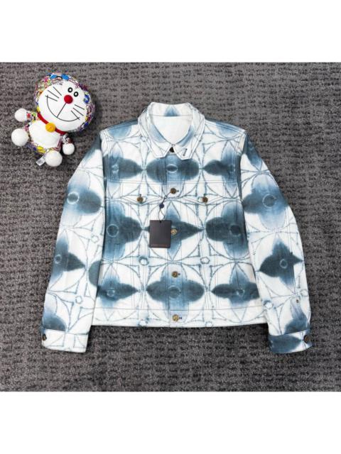 Louis Vuitton Louis Vuitton Monogram Shibori Printed Denim Jacket