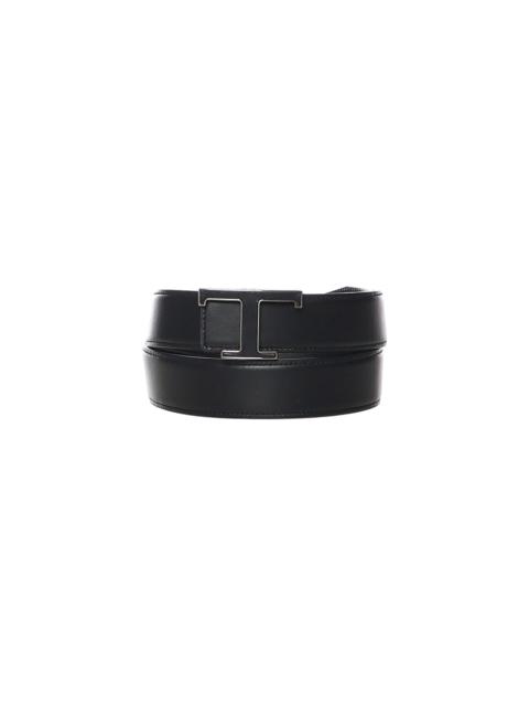 Tod's Reversible T Timeless Leather Belt