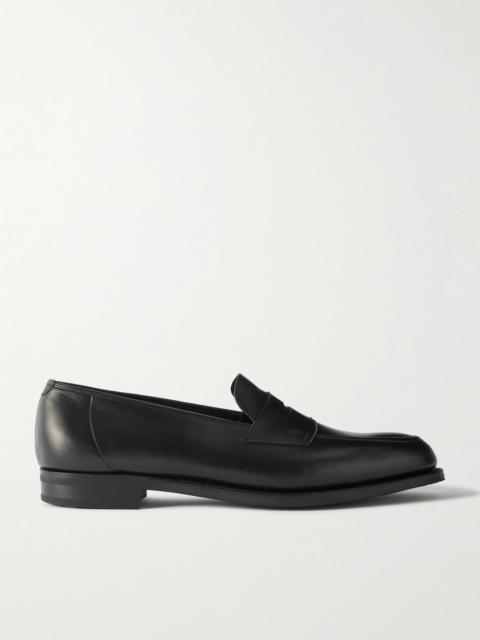EDWARD GREEN Piccadilly Leather Penny Loafers Black