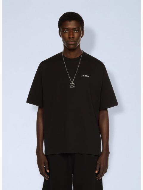 Off-White Off-White Men Half Arrow Skate Logo T-Shirt