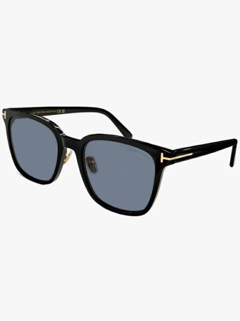 TOM FORD Tom Ford Smoke Square Men's Sunglasses FT1286-K 01A 56