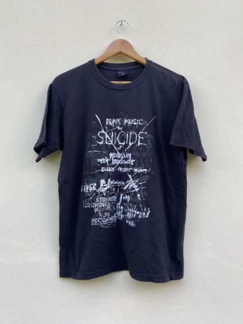 Other Designers Vintage - Vintage Y2K Rock Band Punk Music Suicide Band Tee