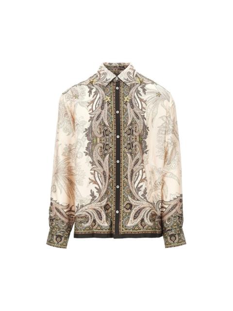 Etro Etro Men Printed Silk Shirt