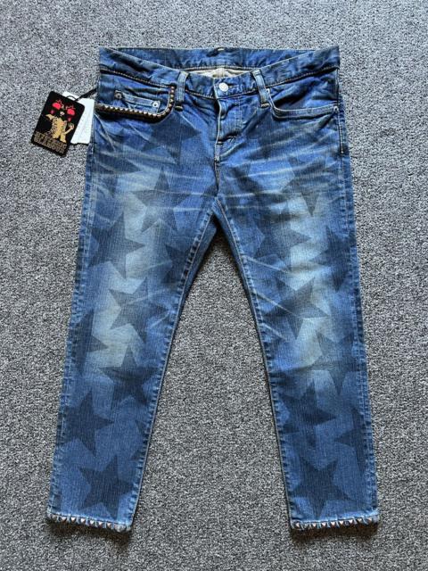 Hysteric Glamour Hysteric Glamour Studded Star Cropped Jean