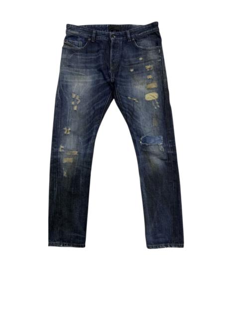 Diesel ARCHIVAL ITALY BRAND DIESEL BLACK GOLD DISTRESS DESIGN