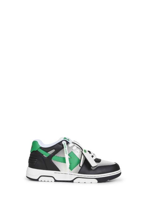 Off-White Off White Men Black And Green Out Off Office Calf Gradient Sneakers