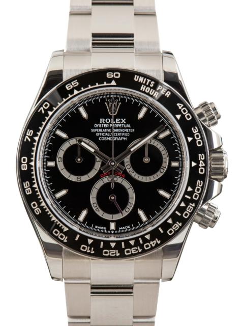 Rolex Cosmograph Daytona Ref 126500 Black Dial