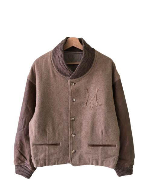 Other Designers Vintage - 🔥RARE MANIC PPFM VARSITY BOMBER JACKET