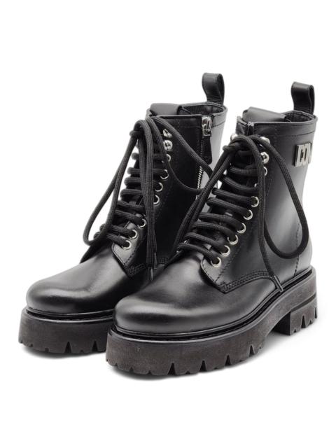 DSQUARED2 Icon Clubbing Combat Boots Black 36 (6 US) $880