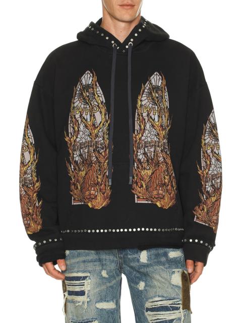 WHO DECIDES WAR Hardware Hooded Pullover