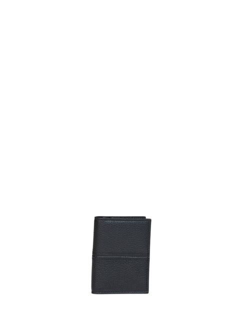 Maison Margiela Maison Margiela Women Black Leather Dress-Age Card Holder