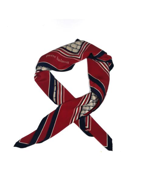 Other Designers Pierre Balmain - Pierre Balmain silk neckerchief scarf