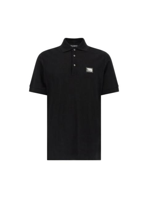 Dolce & Gabbana DOLCE&GABBANA Black Cotton T-shirt New & Authentic (Men's Si
