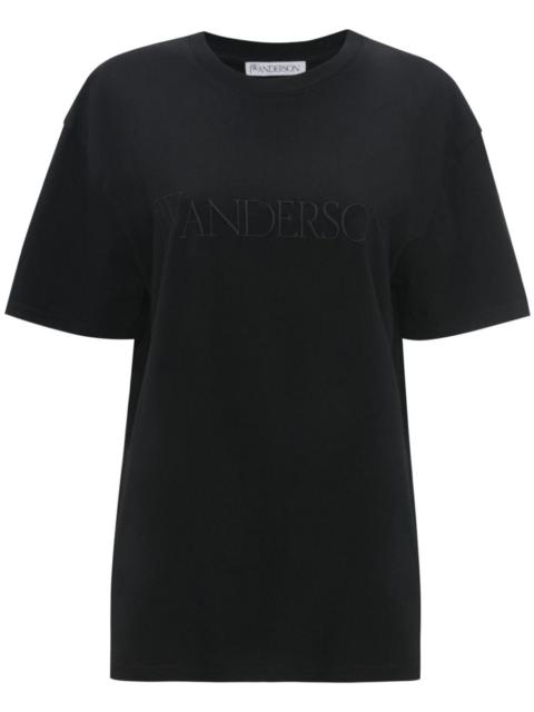 JW Anderson logo-embroidered cotton T-shirt