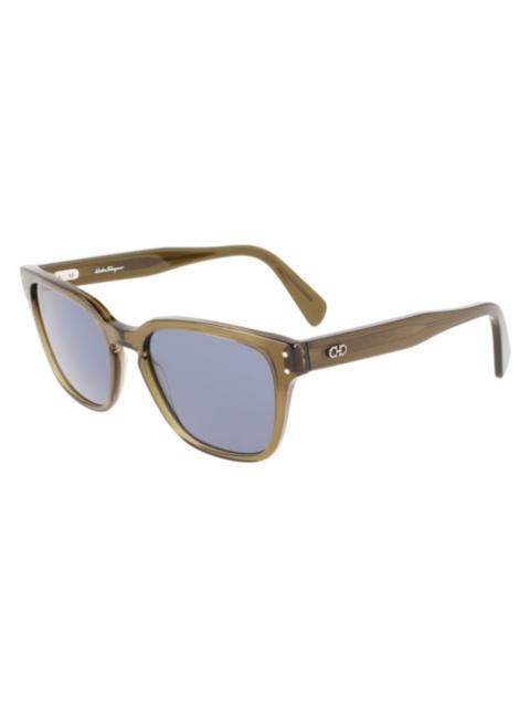 FERRAGAMO Ferragamo Blue Square Men's Sunglasses SF1040SCP 320 55