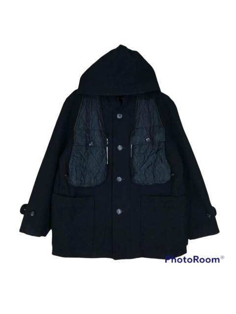 Other Designers Issey Miyake - Authentic ISSEY MIYAKE Wool Hooded Jacket