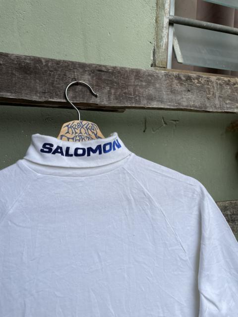Other Designers Vintage - Vintage Salomon Turtle Neck Logo Long Sleeve Japan