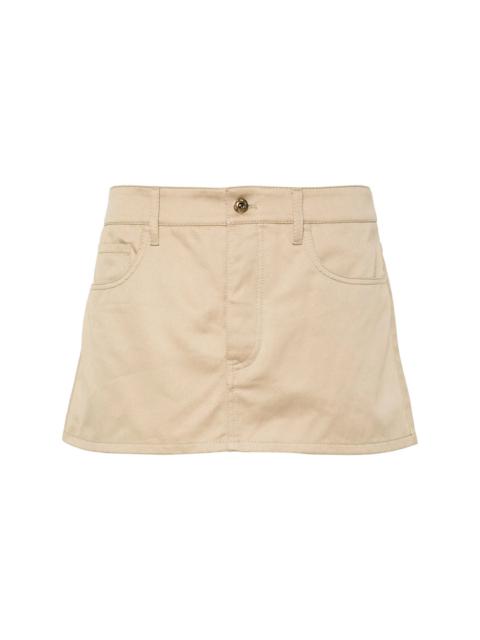 Miu Miu Miu Miu Neutrals Skirts - Straight Skirts Women