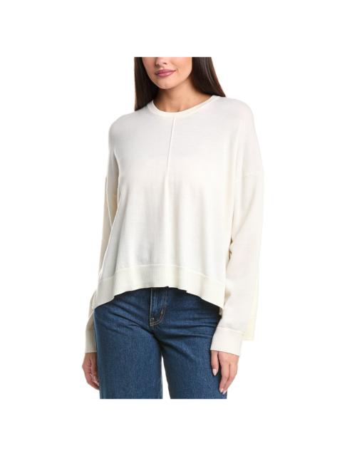 SIMKHAI SIMKHAI Oakland Cape Crewneck Wool Sweater