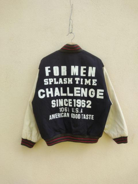 Other Designers Vintage - VINTAGE FOR MEN CHALLENGE VARSITY JACKET