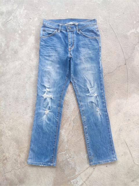 Other Designers Vintage Edwin Distress Faded Denim Jean