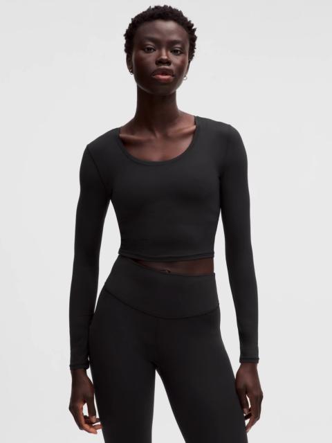 lululemon Unrestricted Power Cropped Long-Sleeve Shirt