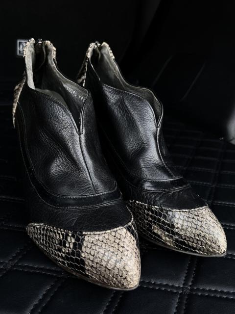 BALENCIAGA Balenciaga Snake Skins Leather Heels