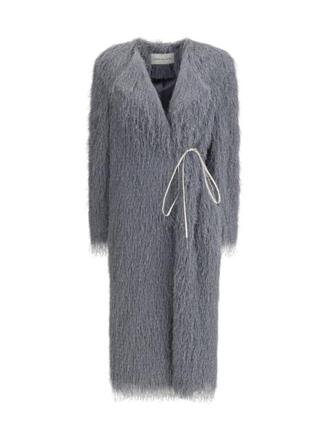 Dries Van Noten Dries Van Noten Women Fringed Long Coat