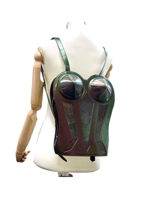 Jean Paul Gaultier Jean Paul Gaultier jade beetle corset double-shoulder backpack