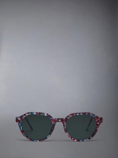 Thom Browne ACETATE OVAL SUNGLASSES