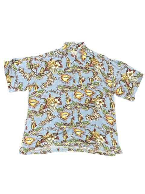 Other Designers Vintage - Diamond head aloha queen rayon shirt