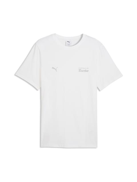 PUMA PUMA Porsche Legacy Essentials Cotton Graphic T-Shirt in Puma White at Nordstrom