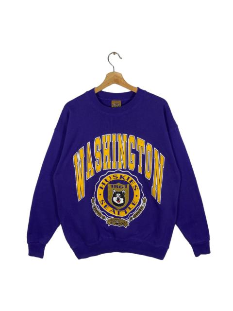 Other Designers Vintage 90s University Washington Huskies Sweatshirt L Size