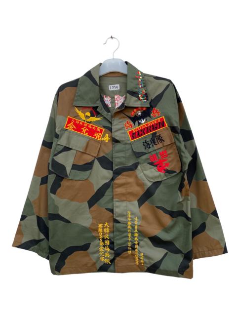 Other Designers Vintage - Vintage Scuba Diver Black Dragon M65 Army Jacket