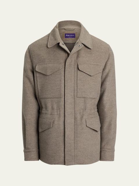 Ralph Lauren Men's Ripley Wool-Cashmere Four Pocket Jacket