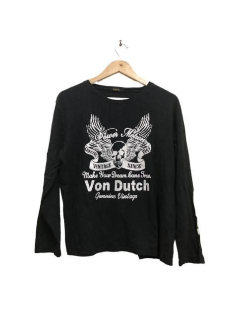 Other Designers Von dutch Long sleeve shirt skull ‘make your dream come true